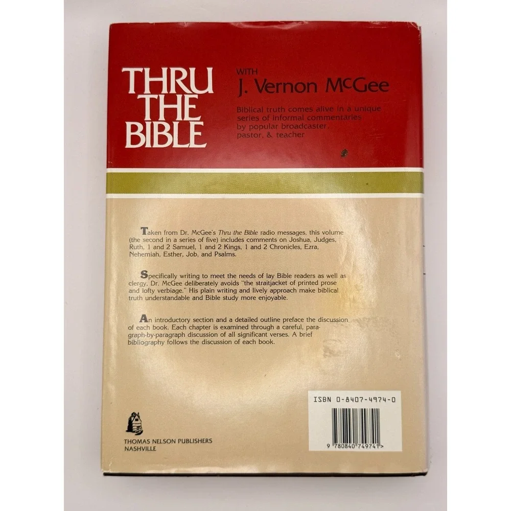 J Vernon McGee Thru The‎ Bible 3 Volume Set